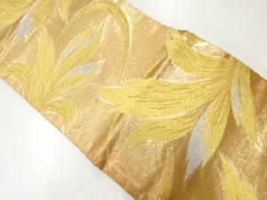 アンティーク　花唐草模様織出し名古屋帯（着用可）